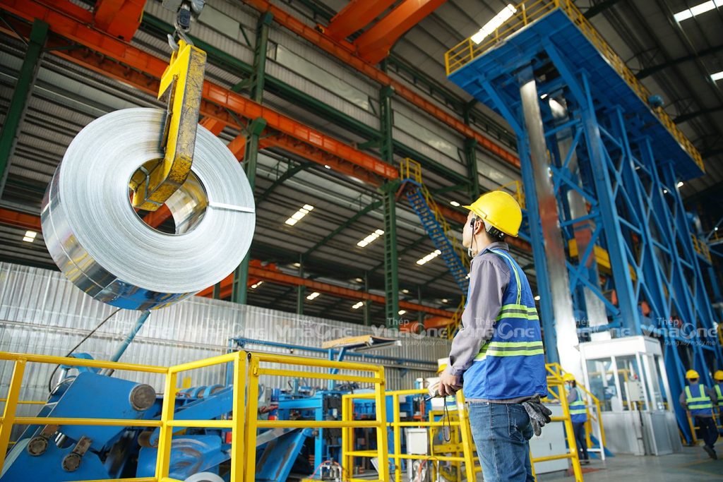 Công nghệ và quy trình sản xuất tiên tiến tại Thép Vina One